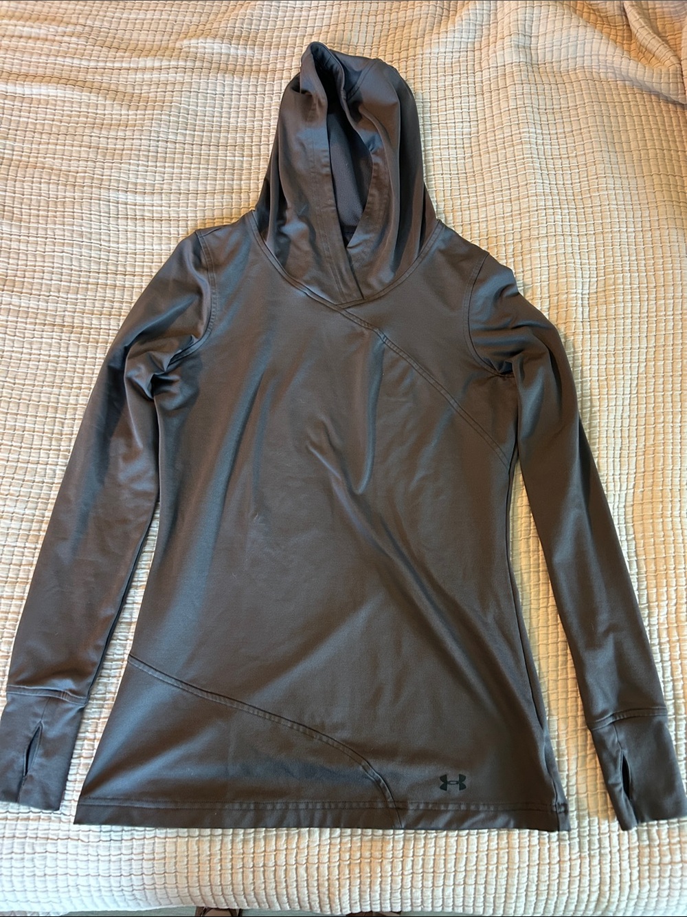 Under Armour Women's Charcoal Hooded Performance Pullover